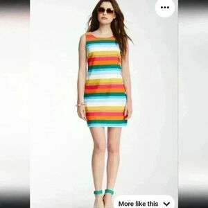 Trina Turk Skooter's Stripe Cotton Emmie Dress in Multi Womens Size 8